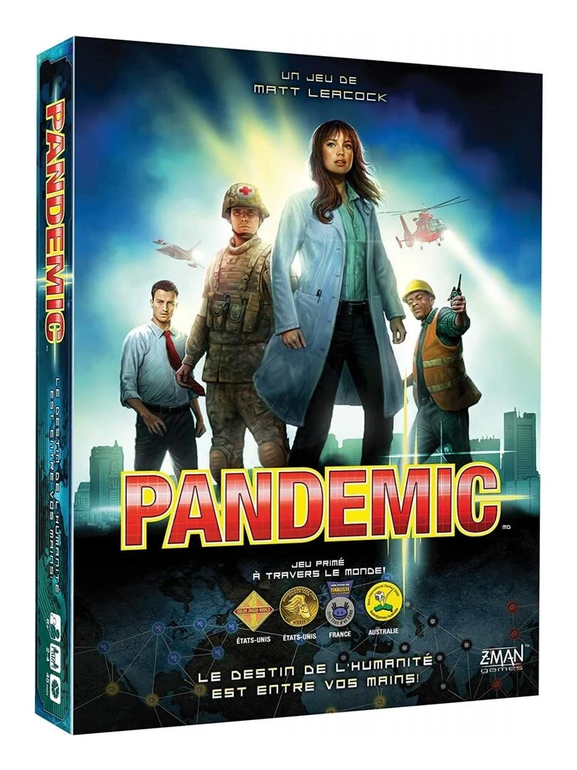 Jeu de société famille Pandemic N/A
