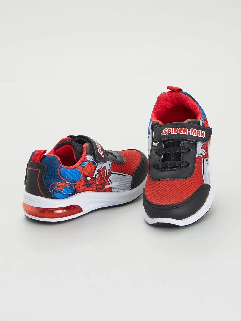 Baskets lumineuses 'Spider Man' 'Marvel'   Noir