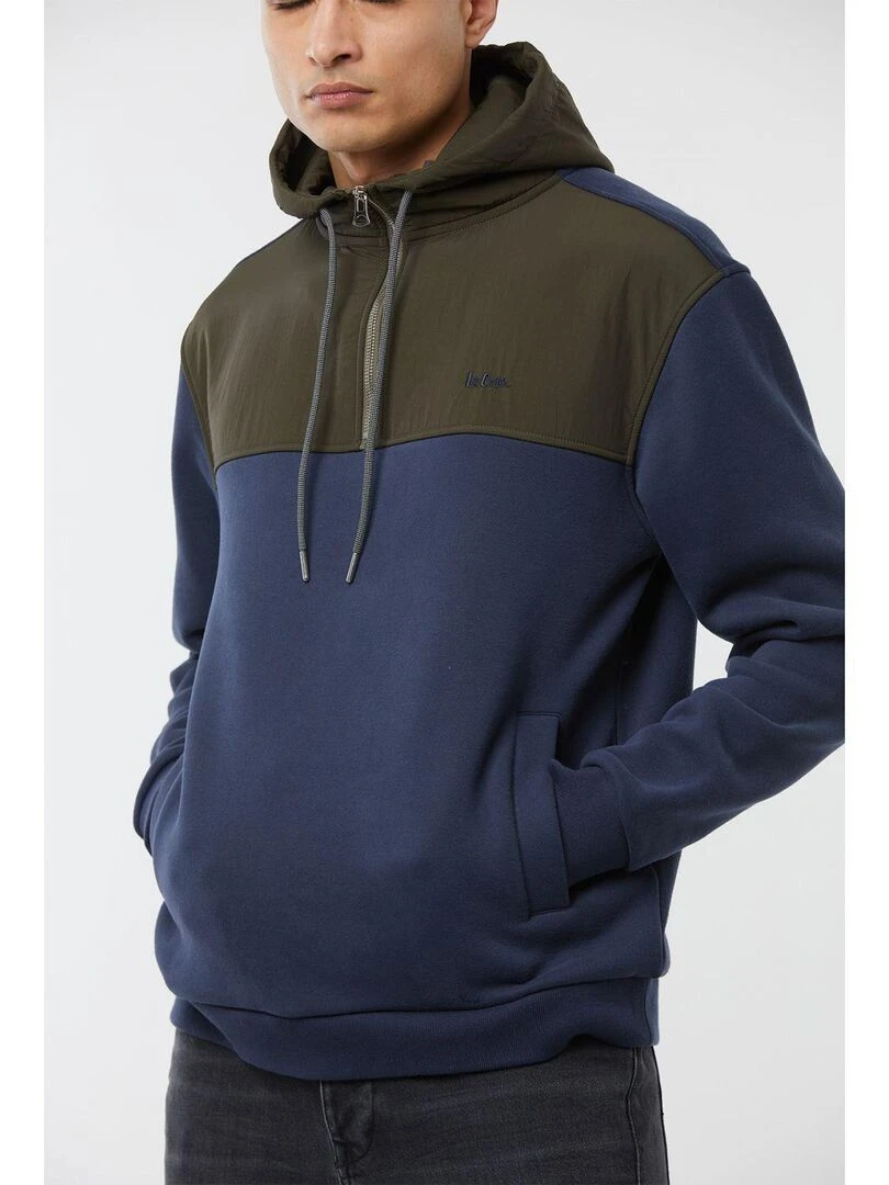 Lee Cooper   Sweatshirt coton  ELAN   Bleu