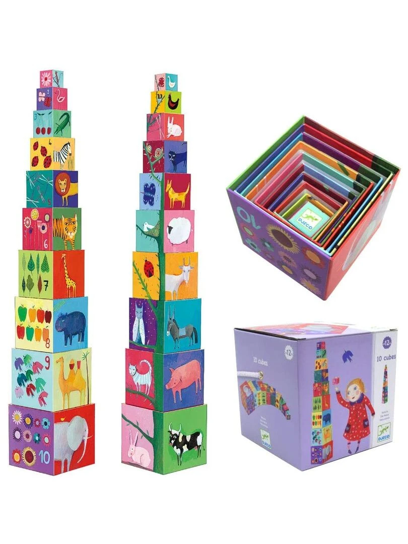 Cubes Premiers Age Nature Et Animaux N/A
