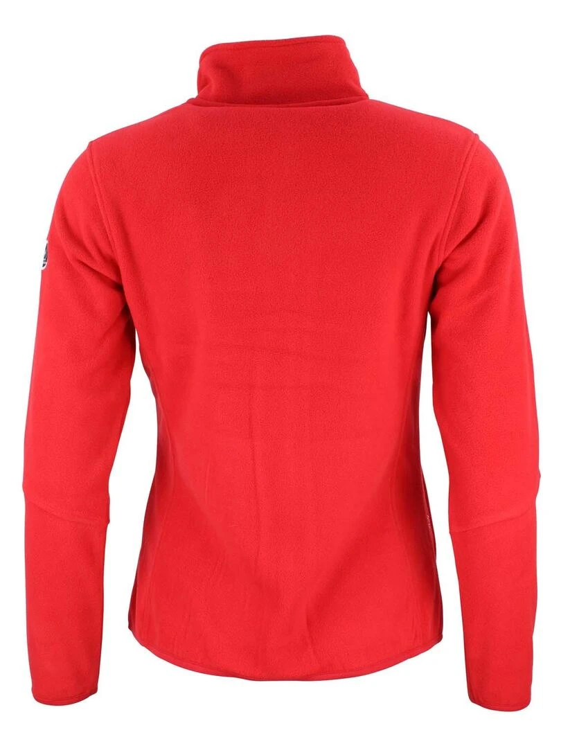 Blouson polaire femme ACALONO Rouge