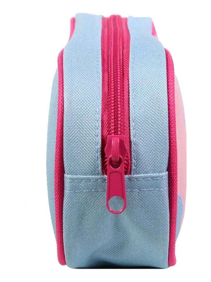 BAGTROTTER Trousse scolaire rectangulaire Lili Lou Rose   Rose
