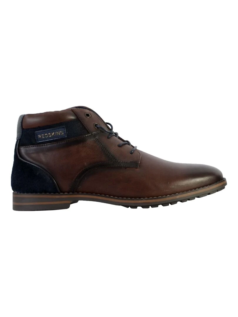 Bottine Cuir Redskins Elec Marron