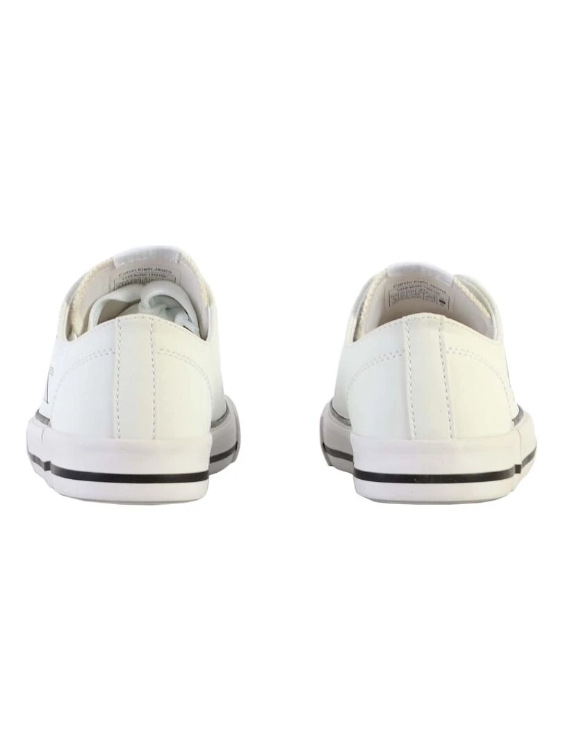 Basket à Lacets Enfant Calvin Klein Low Cut Lace Up   Blanc