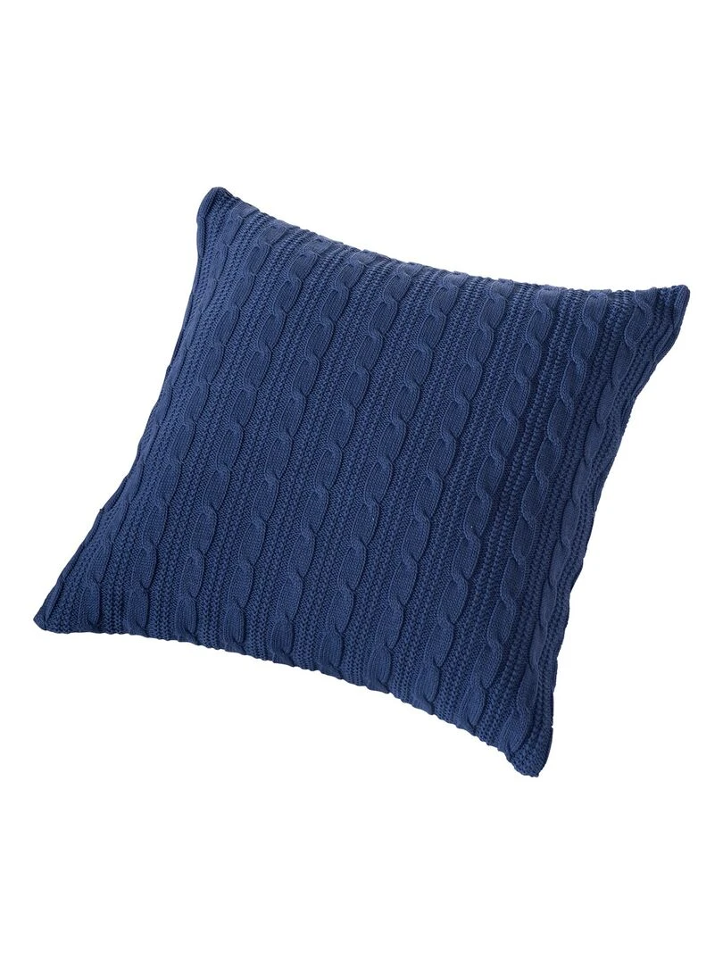 Coussin de garnissage plumes pour canapé en coton blanc 40 x 40 cm Blanc