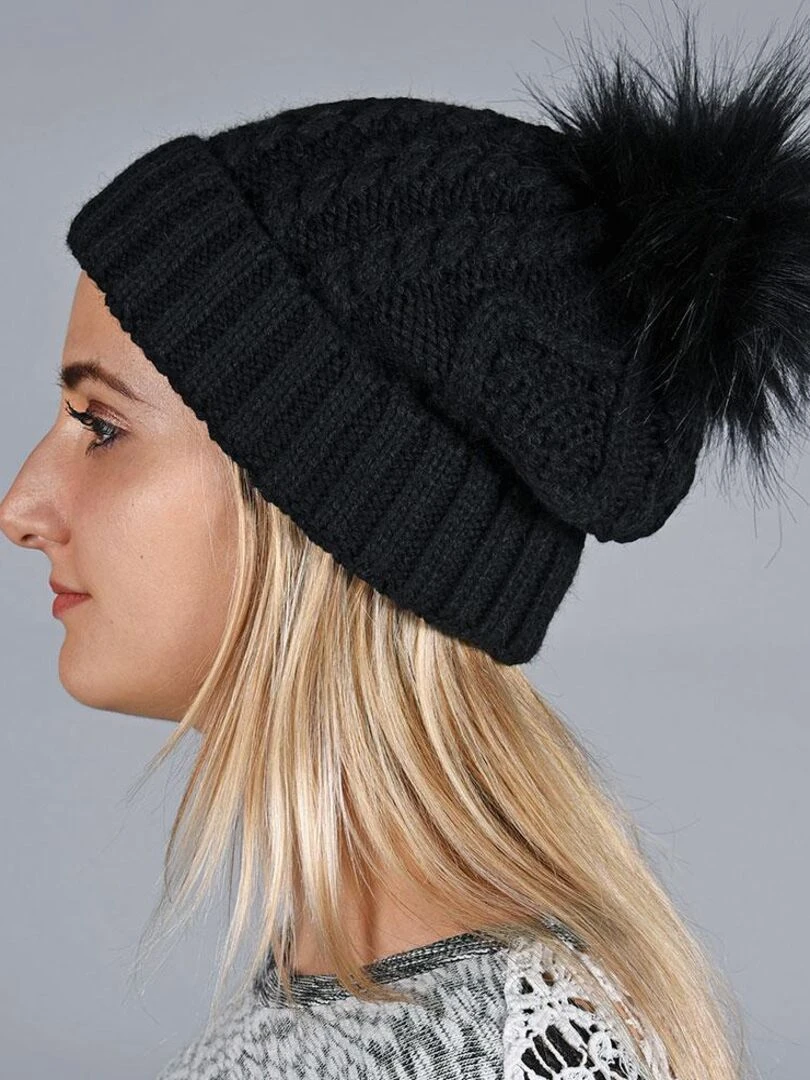 Bonnet Egéria Made in UE Noir