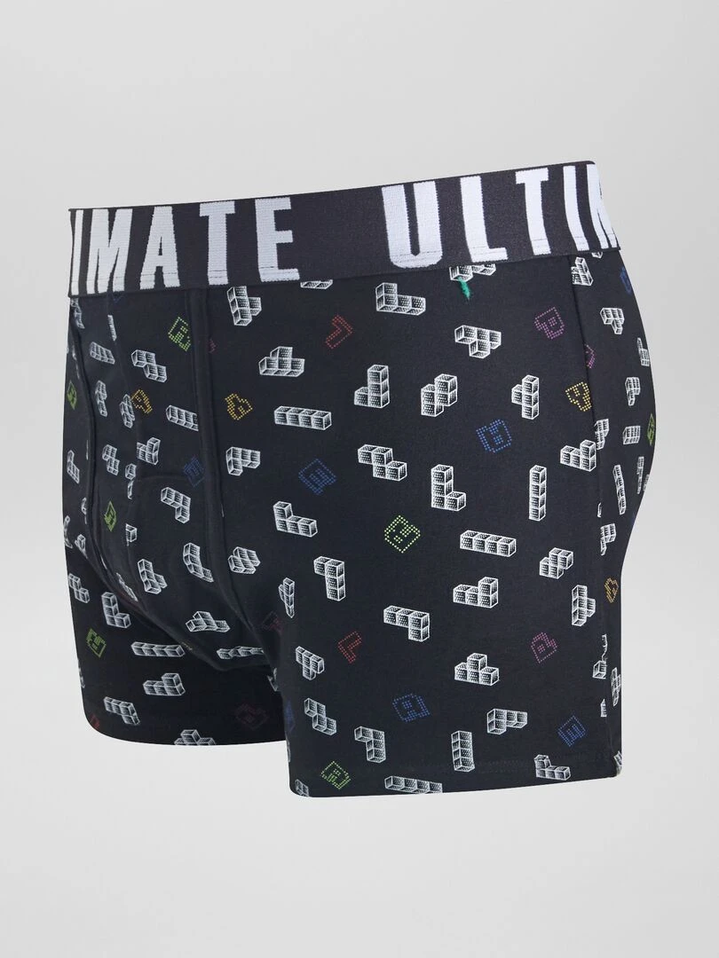 Lot de 3 boxers fantaisie   Vert/bleu