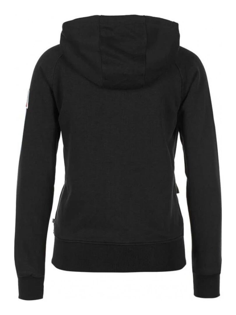 Sweat zippé à capuche femme ANDORE Noir Noir