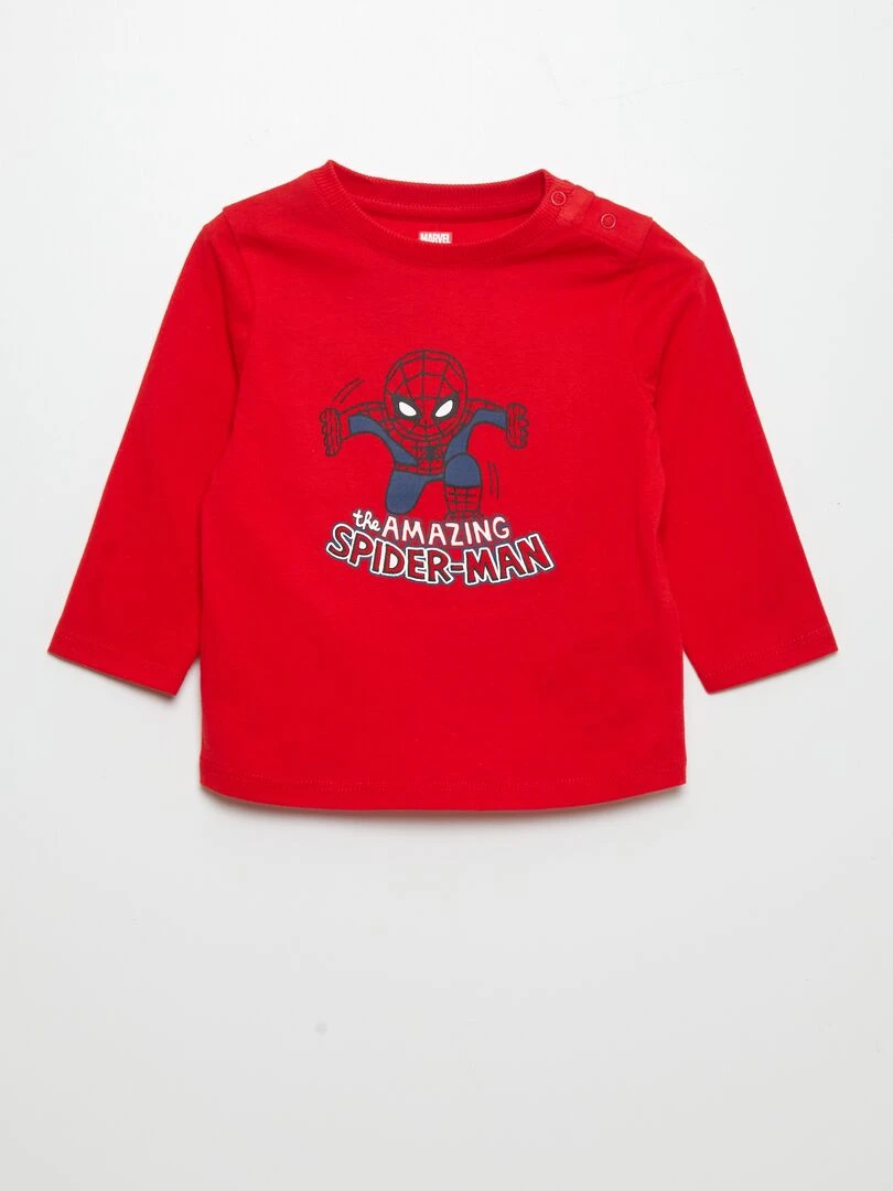 Lot de 2 t shirts 'Spider Man'   Rouge