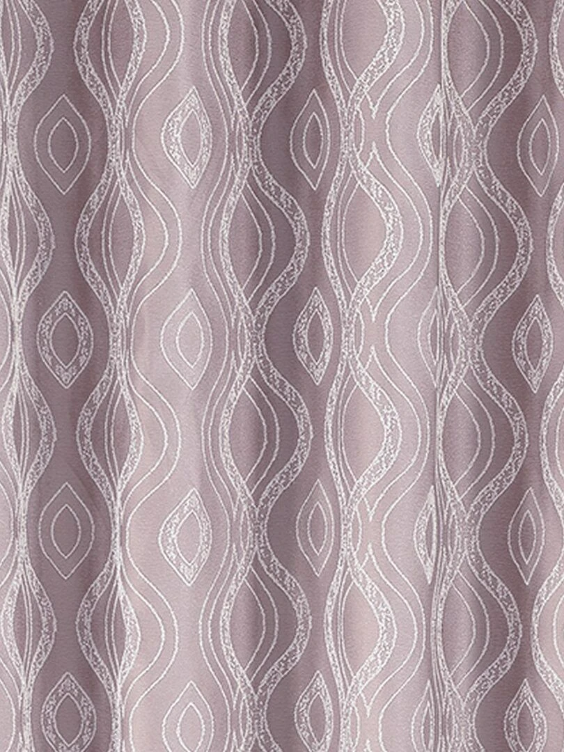 Paire de rideaux obscurcissant à motifs   Rose clair