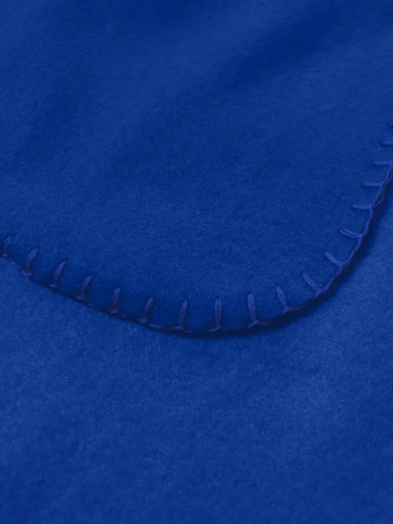 Plaid polaire imprimé  PARIS 2024 EQUIPE DE FRANCE OLYMPIQUE DRAPEAU   Bleu