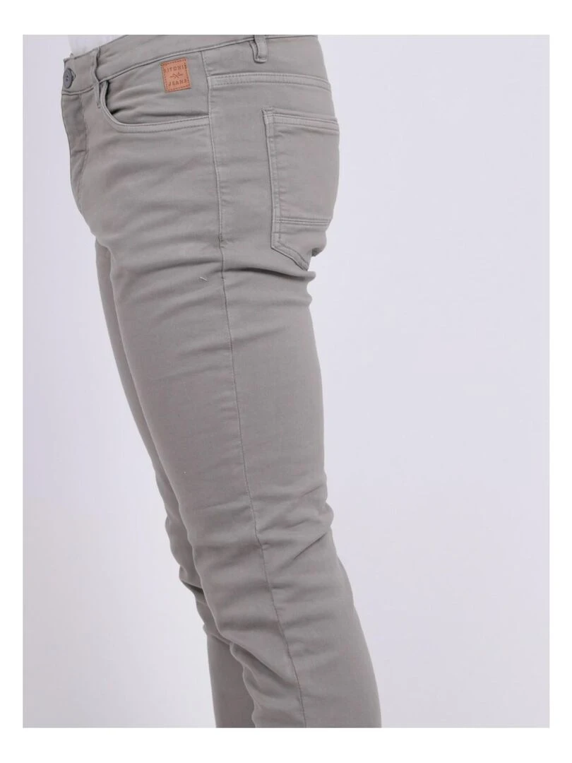 Pantalon 5 poches CANDELO   Gris