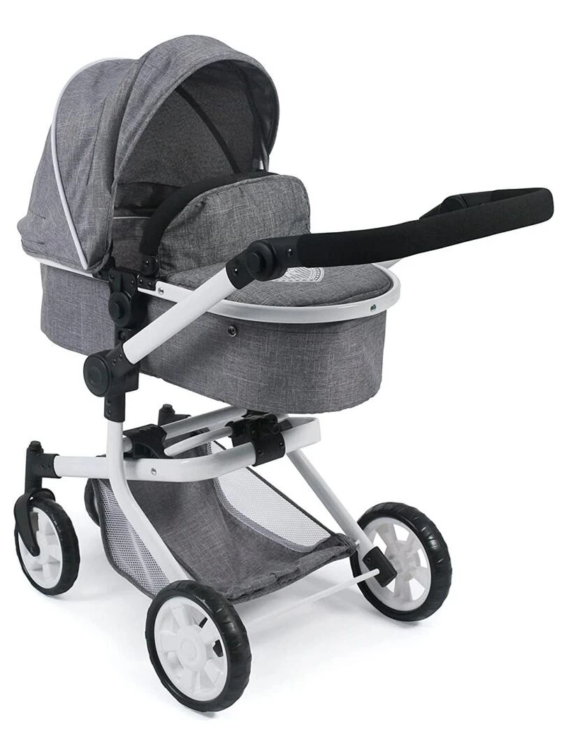 Mika Poussette Combinée Pour Poupée Gris N/A