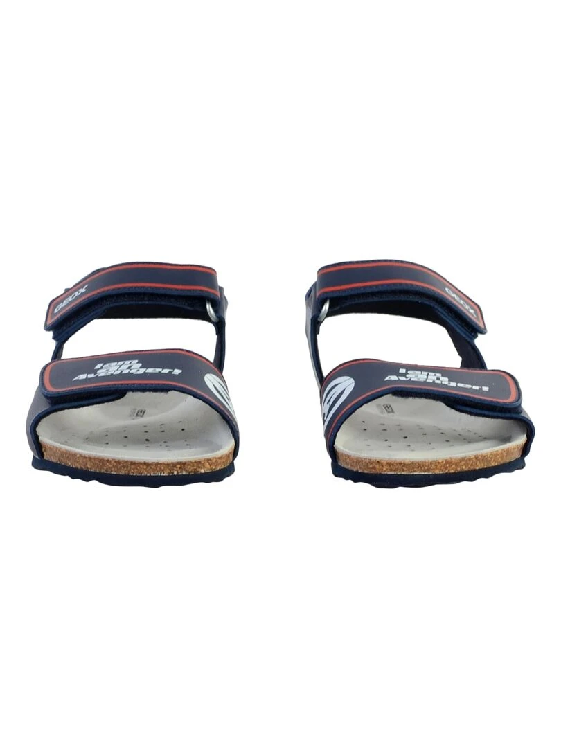 Sandale à Scratch Geox Enfant Ghita   Bleu