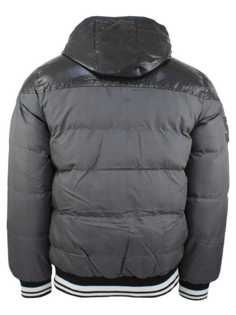Doudoune garçon ECODA SRK gris anthracite