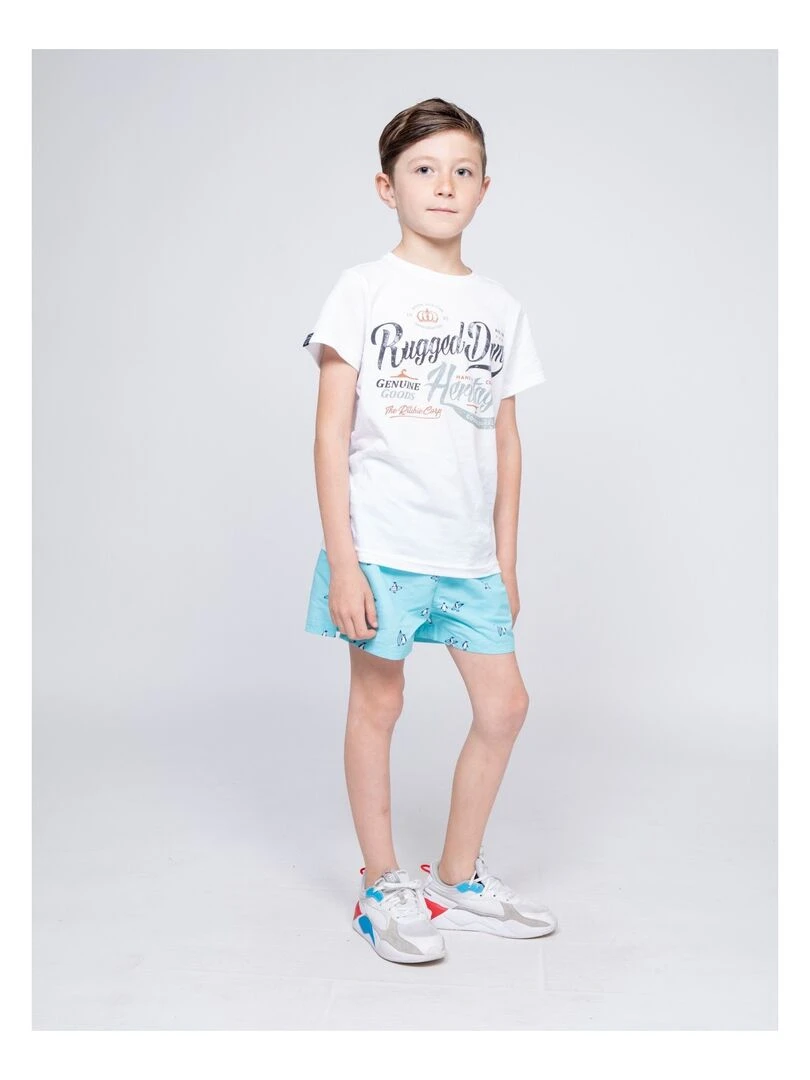 Short de bain GILSON J   Bleu ciel