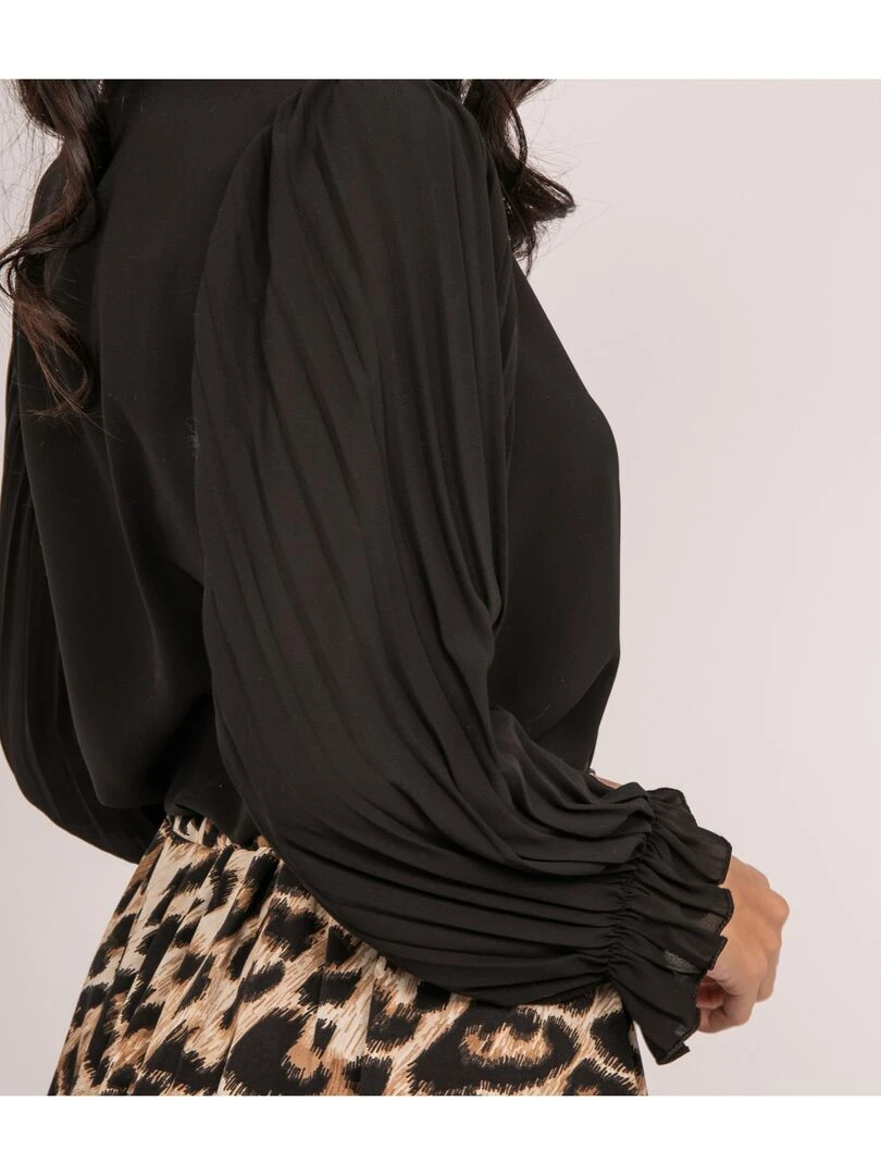 Blouse fluide FUGGIA   Noir