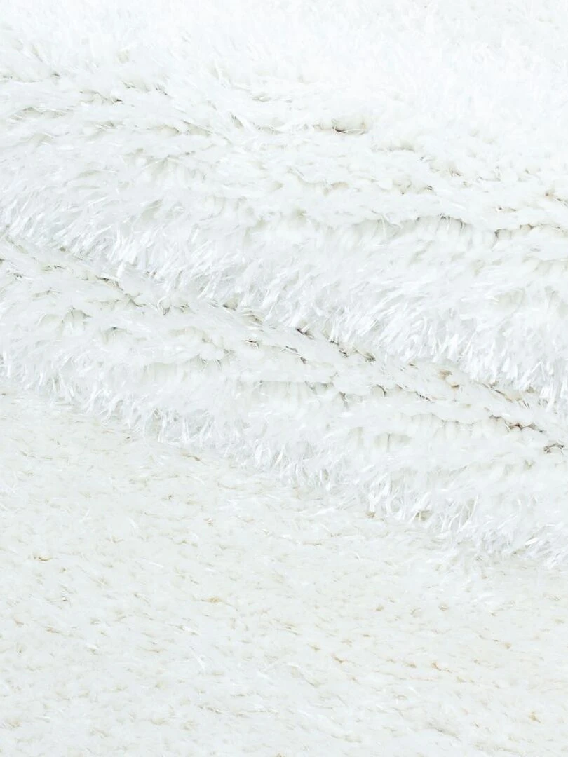 Tapis shaggy UNI A OEKO TEX®   Blanc