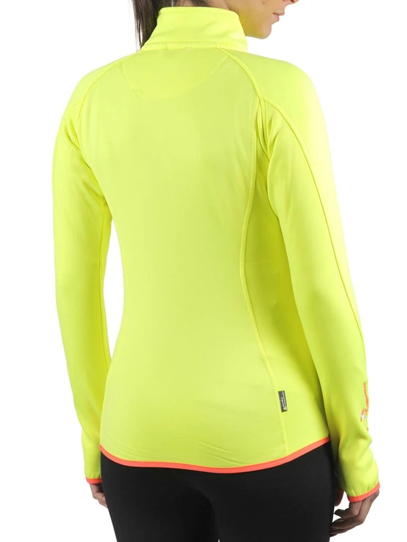 Blouson polarshell femme ACLIMATE Jaune