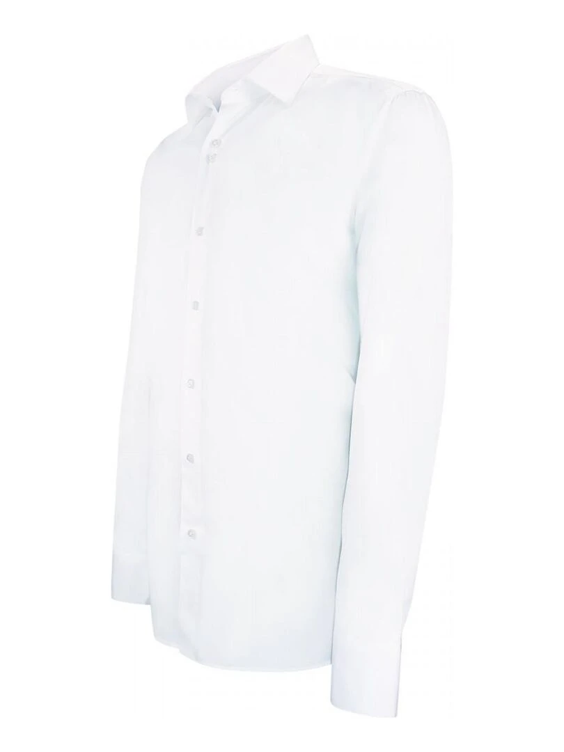 Chemise classique coupe droite CLAMICA   Blanc