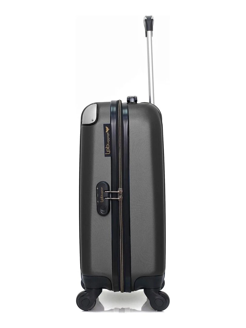 LPB LUGGAGE   VALISE CABINE ABS AMELIE E 4 ROUES 50 CM   Noir