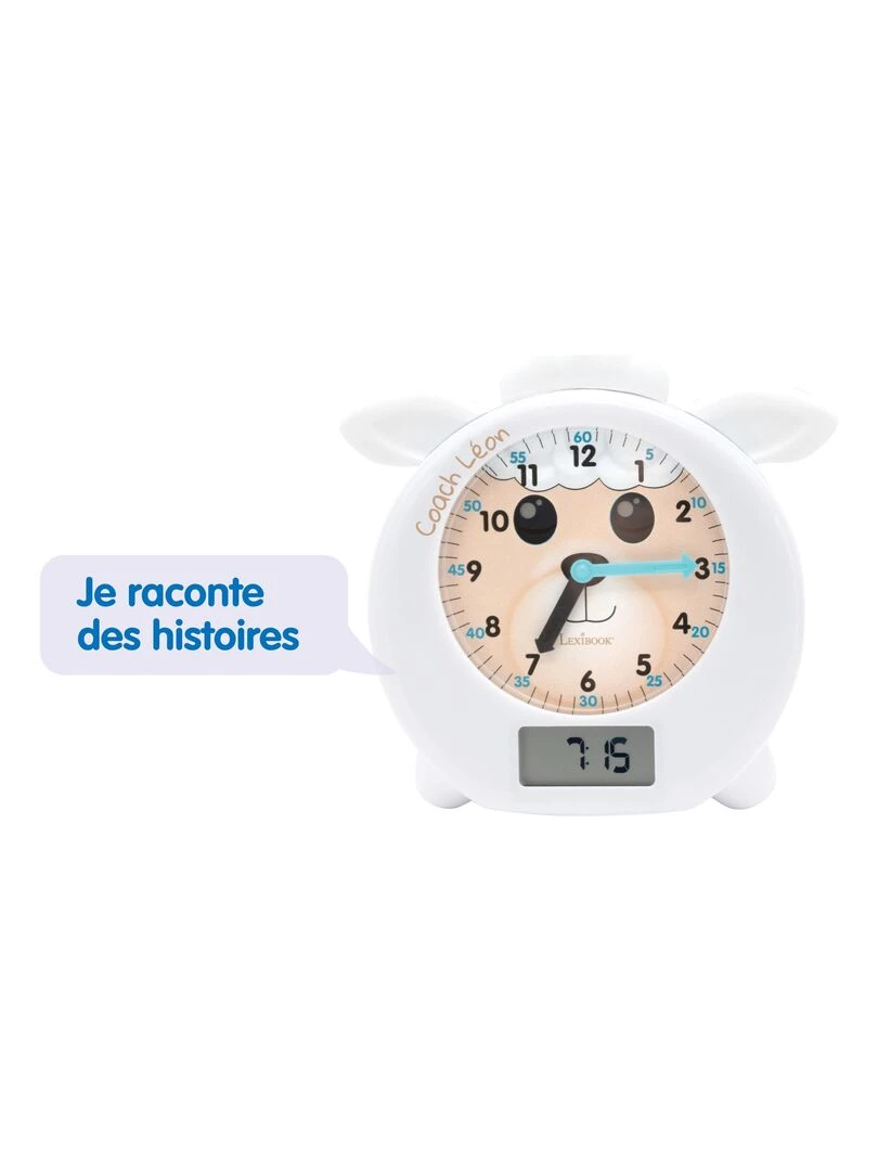 Leon  Mon Réveil Éducatif Coach De Sommeil Avec Conteur D'histoires Et Lumières (version Fr)   N/A