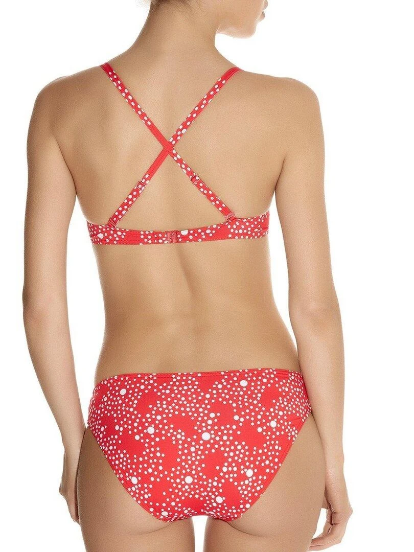 Culotte de bain à pois For a kiss   Rouge