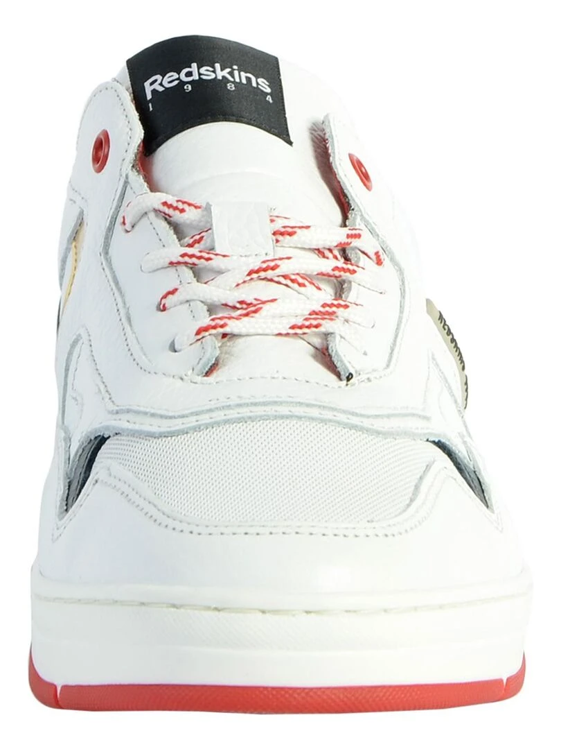 Basket Redskins Textan   Blanc