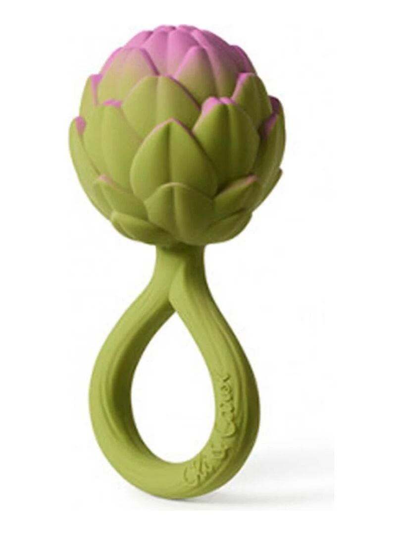 Hochet Artichaut Vert