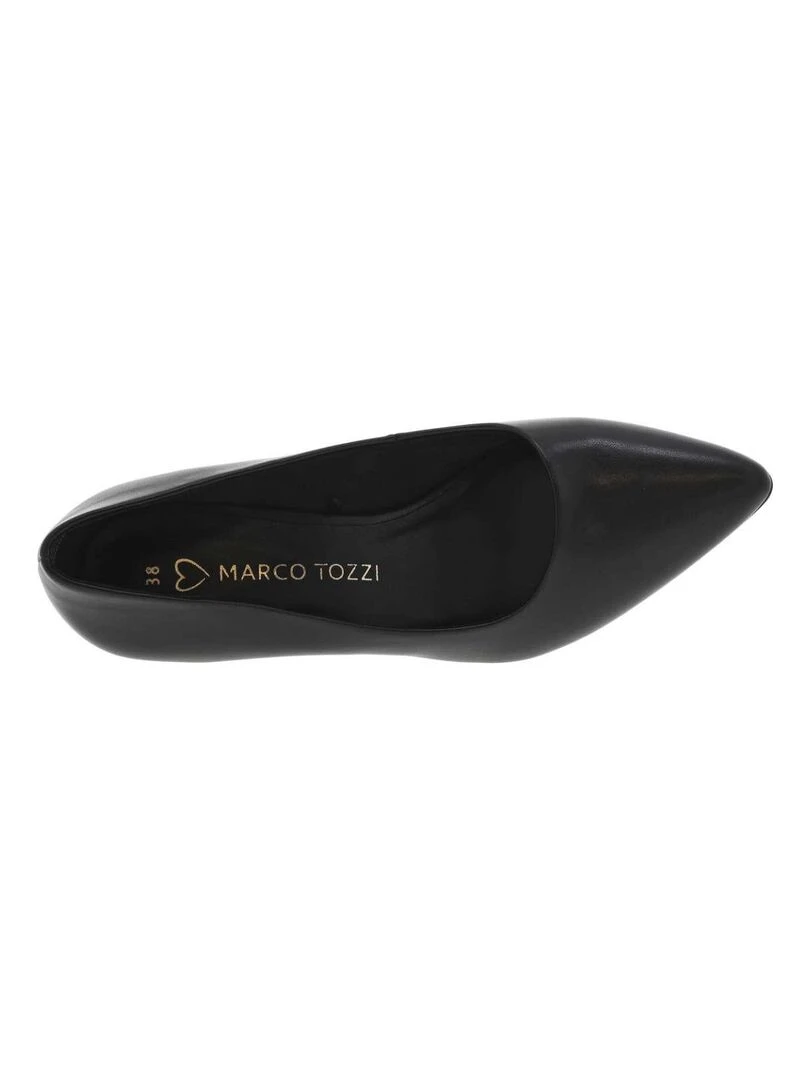 MARCO TOZZI   Escarpins talon décroché moyen   Noir