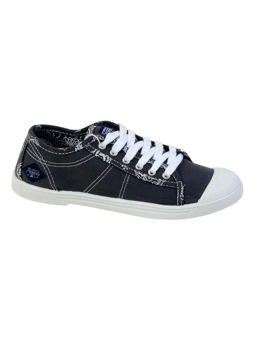 Basket Le Temps des Cerises Basic02 Bleu