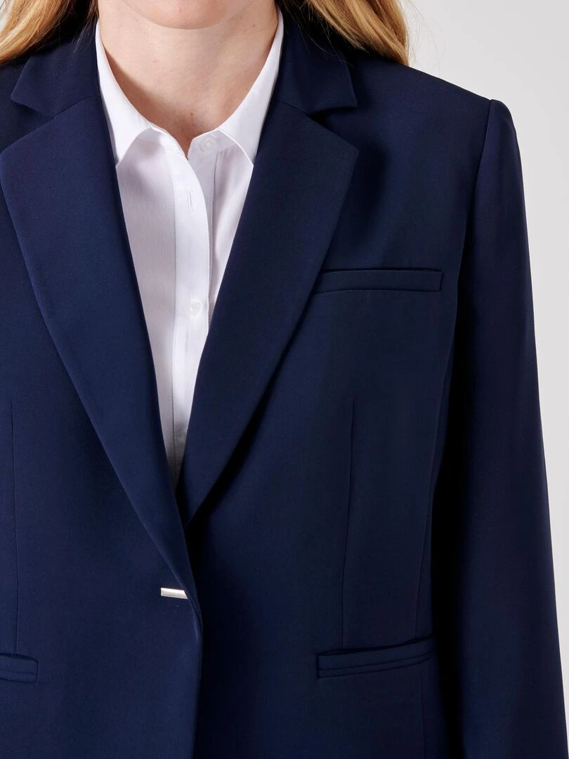 Veste chic facile à vivre Damart Bleu marine