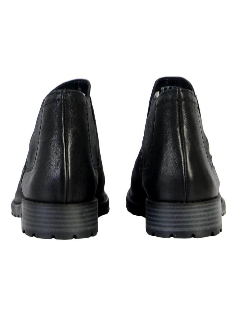 Bottine à Elastique Clarks Clarkwell Demi   Noir