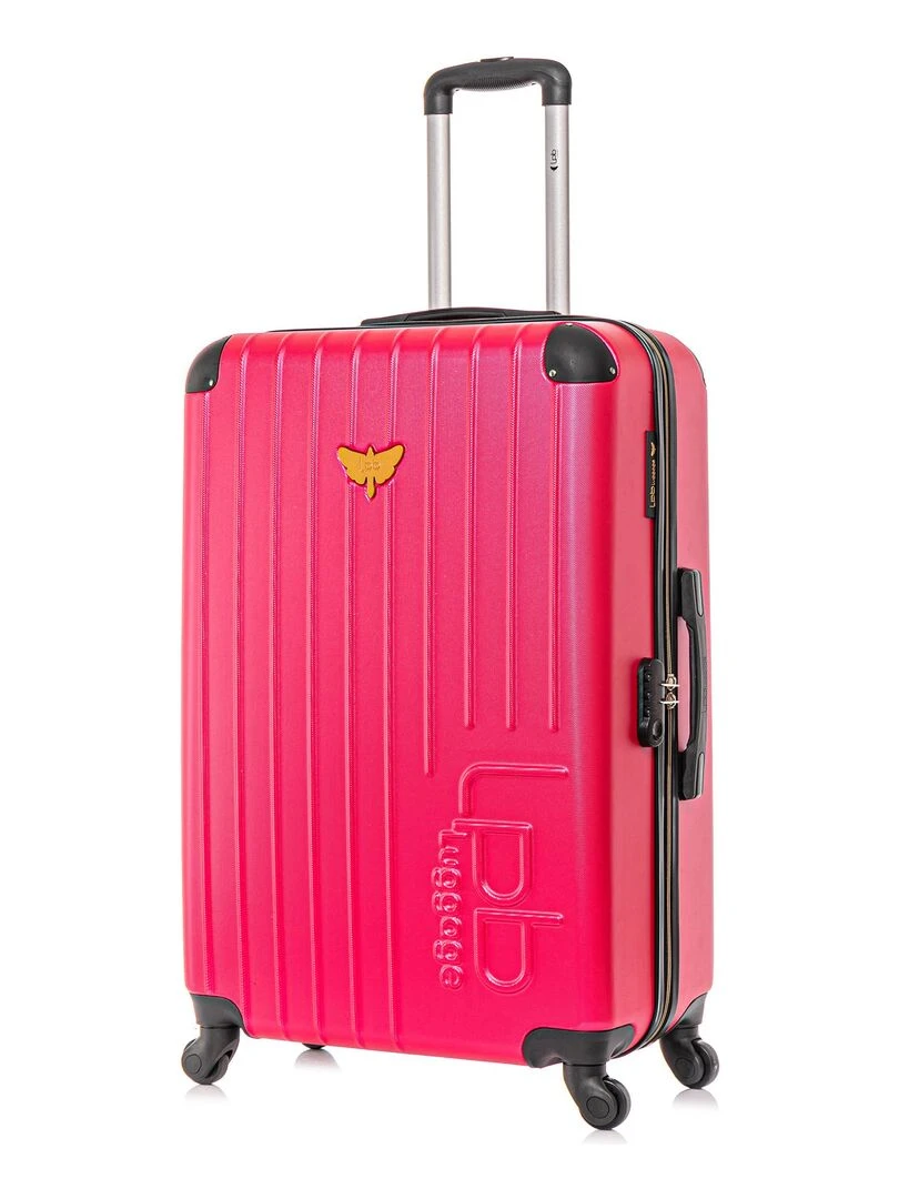 LPB LUGGAGE VALISE L MARIANNE Rose fushia