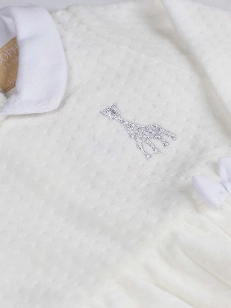 Pyjama Bébé Kinousses   Ecru