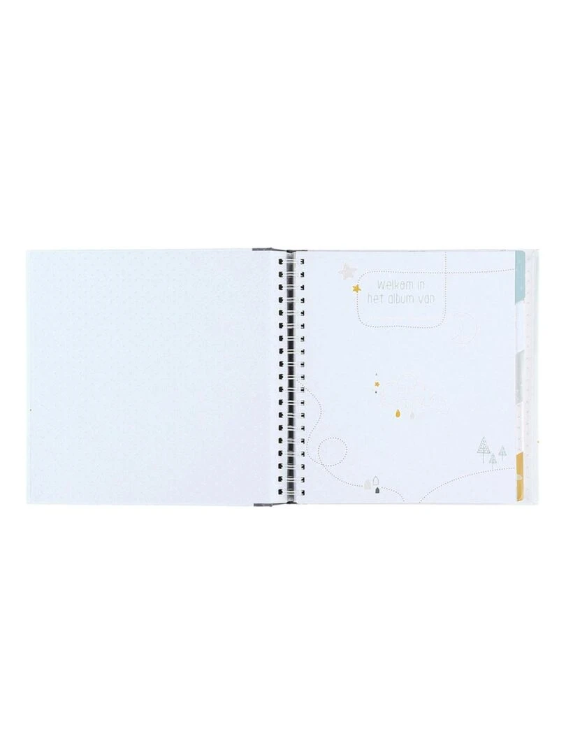 Album de bébé Gaby & Sam NL   Noukie's   Blanc