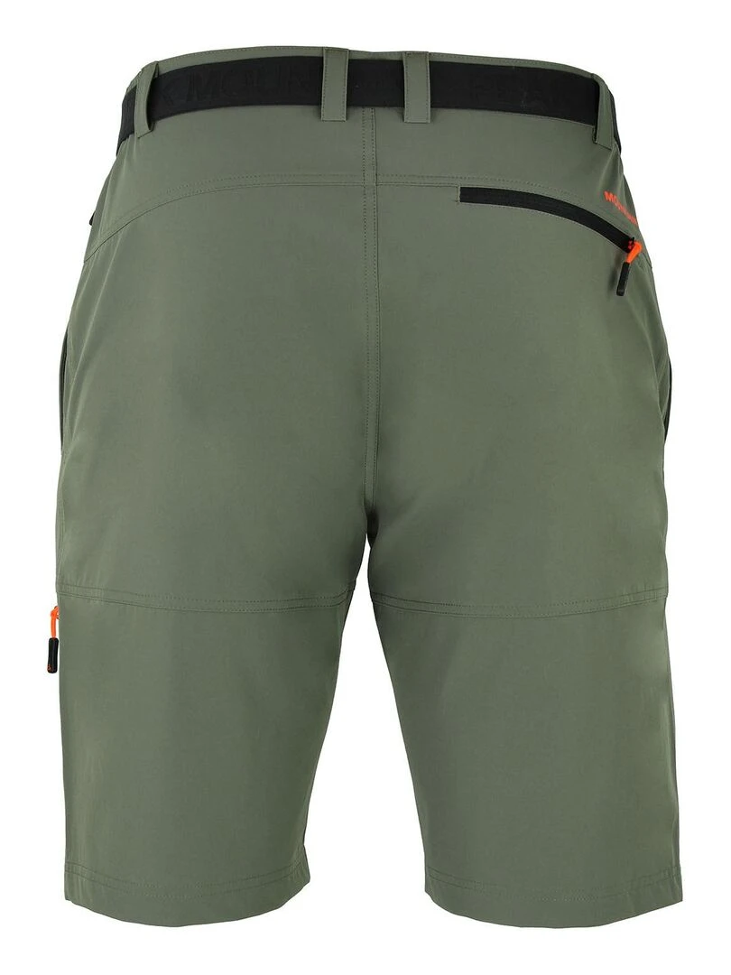 Short de randonnée homme CAJASI PEAK MOUNTAIN Kaki