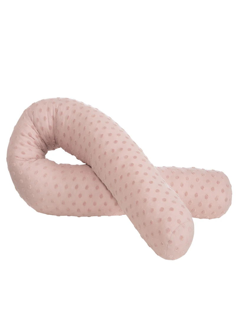 ROBA Serpent De Lit Lil Planet Coton Bio Certifié Gots Rose Rose