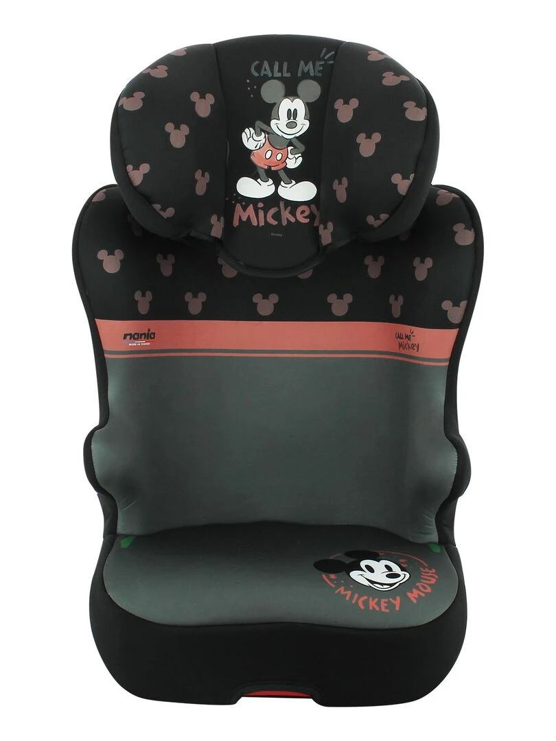 Nania – Siège auto isofix START I FIX 106 140 cm R129 i Size – Fabrication Française Mickey Rose clair