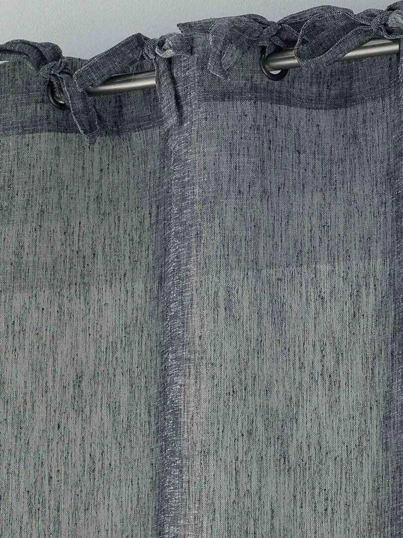 Voilage Charlotte gris anthracite