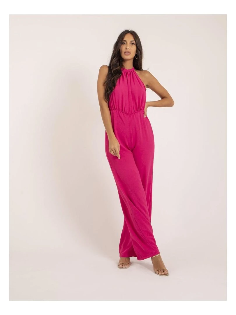 Combi pantalon ELIETTE   Rose fushia