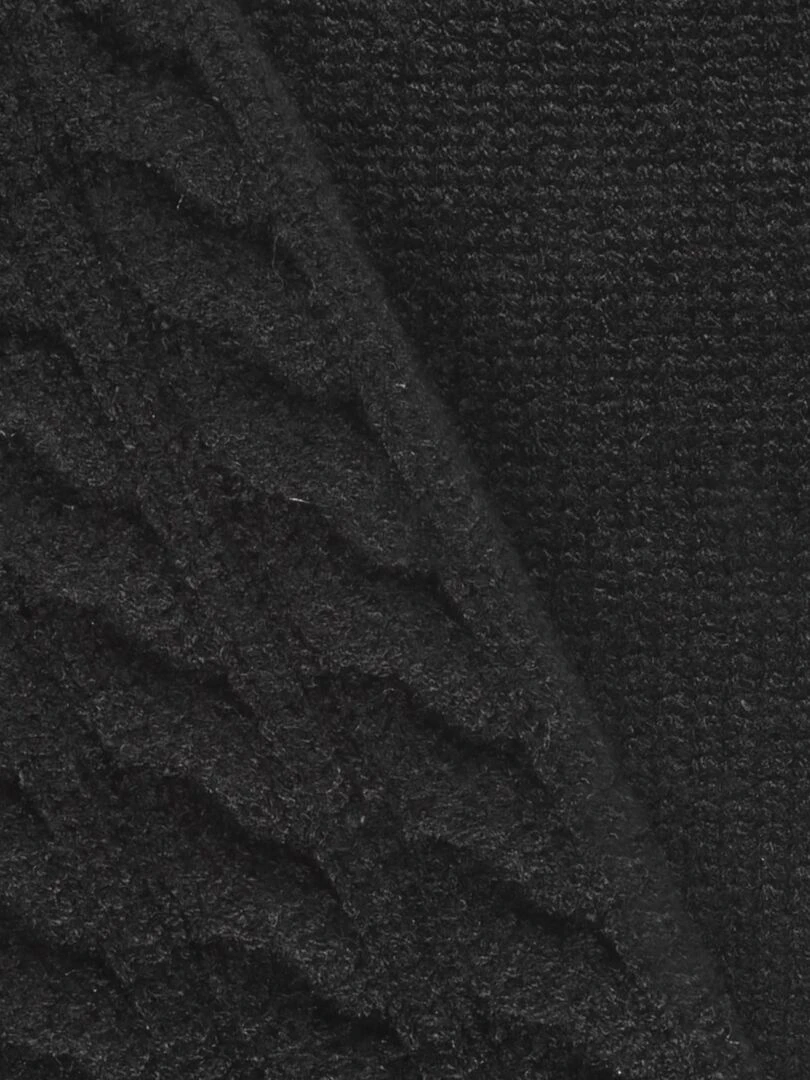 Mitaines 10/12 ans Soft Touch Noir Noir