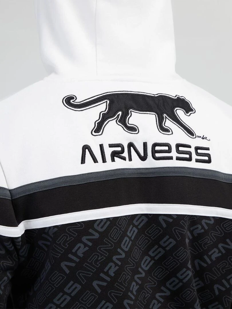 HOODIE ZIPPE URGENT Airness   Noir