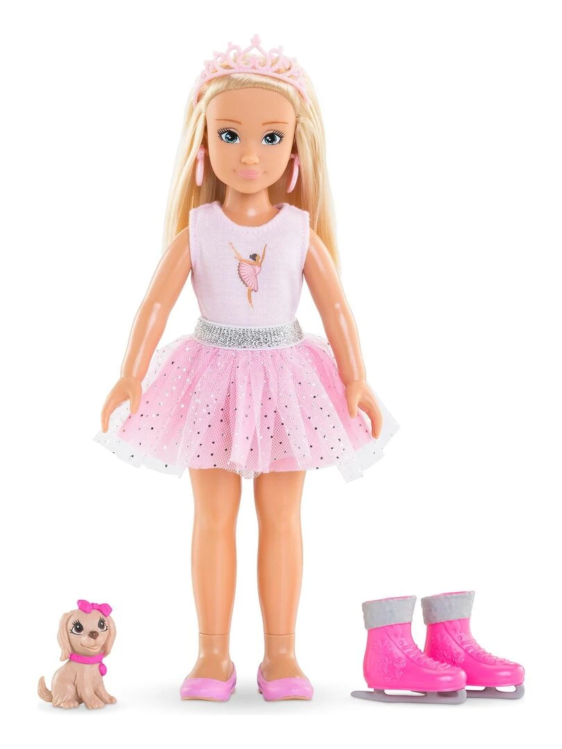 Coffret Poupée Corolle Girls Valentine Ballerine Rose