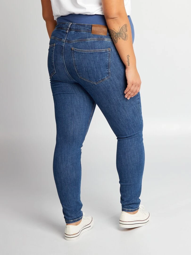 Jean grossesse skinny Bleu stone