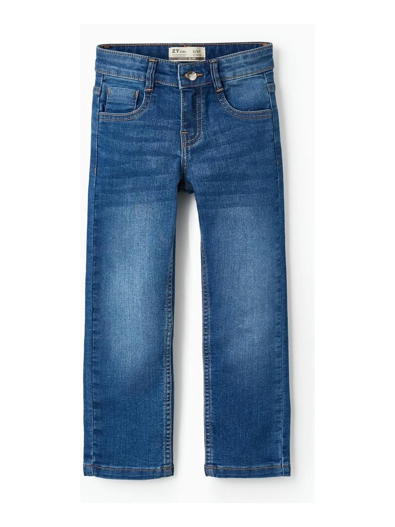 Pantalon en jean pour fille 'Slim Fit' THE WAVE TRIBE Bleu