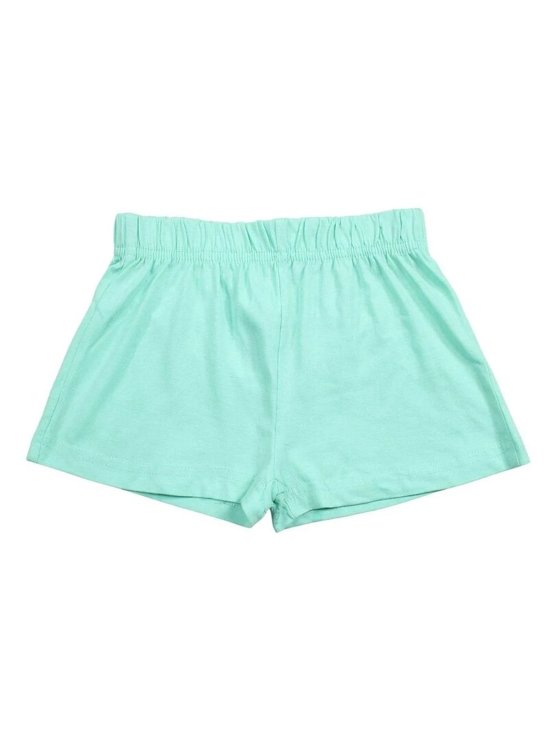Paw Patrol   Ensemble T shirt short fille Imprimé La Pat' Patrouille   Vert