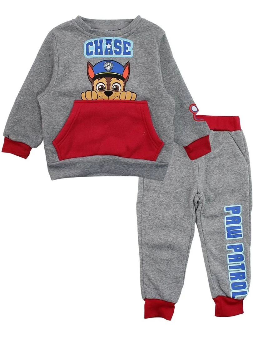 La Pat' Patrouille Jogging garçon imprimé La Pat' Patrouille Gris