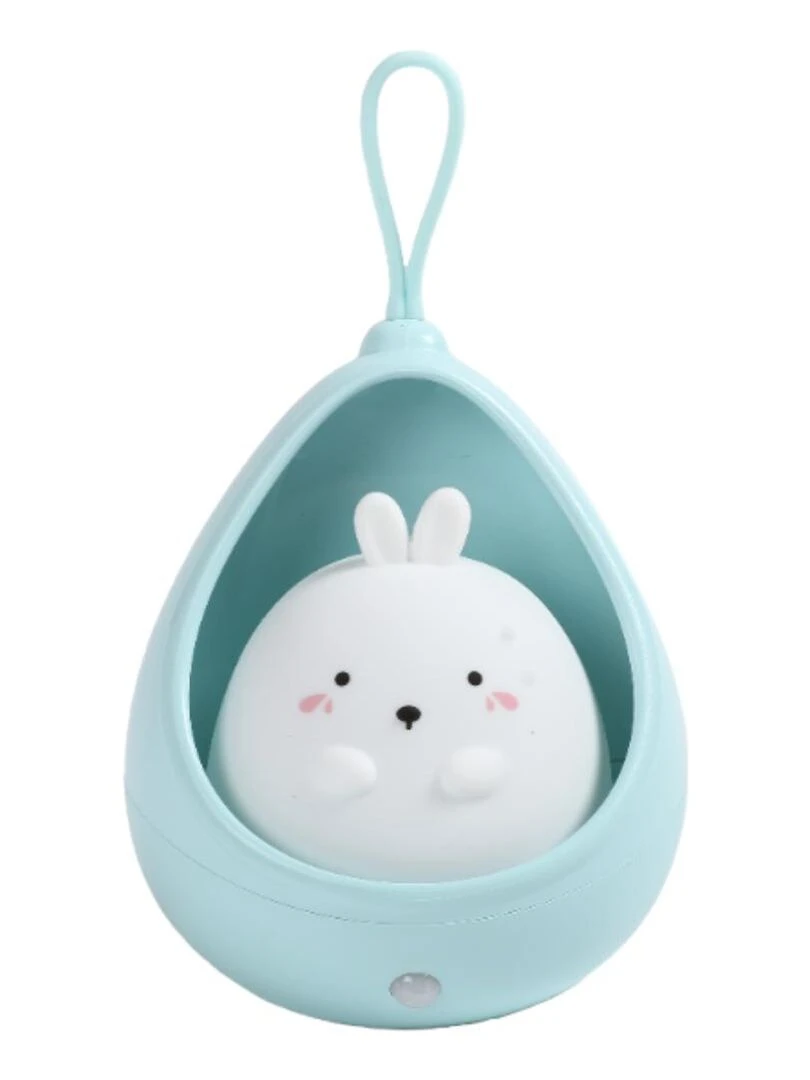 Ma lampe veilleuse détecteur de mouvement Bleu Bleu clair
