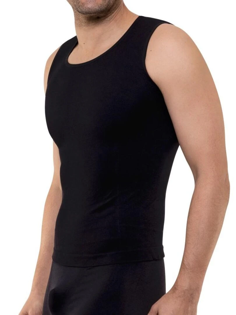 Débardeur amincissant jour/nuit LIPO ACTIF   Noir